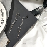 ウェーブ×ロングバーフックピアス【長め】 | LUPIS | 詳細画像4