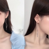 ウェーブ×ロングバーフックピアス【長め】 | LUPIS | 詳細画像5