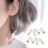 シンプルスタッドピアス【S925ポスト】 | LUPIS | 詳細画像2 