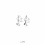 シルバーS | シンプルスタッドピアス【S925ポスト】 | LUPIS