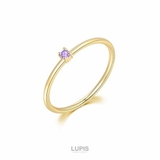 アメジスト | カラーストーンリング【約9号 約11号 約14号】 | LUPIS