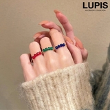カラービーズリング | LUPIS | 詳細画像1