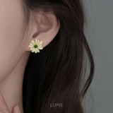 バイカラーフラワーイヤリング【クリップ式】 | LUPIS | 詳細画像3