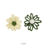 バイカラーフラワーイヤリング【クリップ式】 | LUPIS | 詳細画像4