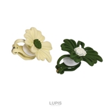 バイカラーフラワーイヤリング【クリップ式】 | LUPIS | 詳細画像5