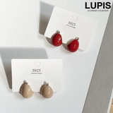 ぷっくりドロップフープピアス | LUPIS | 詳細画像1