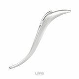 シルバー | ウェーブラインコンコルドヘアクリップ | LUPIS
