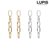 5連メタルチェーンピアス【ロング】 | LUPIS | 詳細画像1