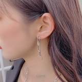 5連メタルチェーンピアス【ロング】 | LUPIS | 詳細画像3