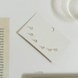 パールハートピアスセット【3種セット】 | LUPIS | 詳細画像3