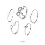 リボンリングセット【5本セット】 | LUPIS | 詳細画像4