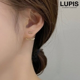 カーブバーバックキャッチピアス【S925ポスト】 | LUPIS | 詳細画像1