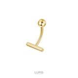 【14G】スクエアバーバナナバーベルボディピアス・へそピアス | LUPIS | 詳細画像3