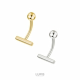 【14G】スクエアバーバナナバーベルボディピアス・へそピアス | LUPIS | 詳細画像5