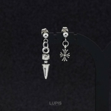 ≪1個入/片耳用≫クロス×スパイクアンティークピアス | LUPIS | 詳細画像5 