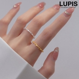 ノットチェーンスリムリング | LUPIS | 詳細画像1