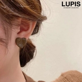 変形ハートピアス【S925ポスト】 | LUPIS | 詳細画像1 