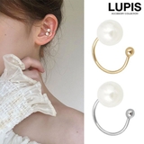 シンプルパールイヤーカフピアス | LUPIS | 詳細画像1