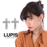クロスラインストーンピアス  | LUPIS | 詳細画像2 