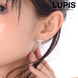 クロスラインストーンピアス  | LUPIS | 詳細画像3 