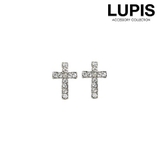 クロスラインストーンピアス  | LUPIS | 詳細画像4 