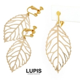 ゴールドリーフイヤリング 【ノンホール アクセサリー | LUPIS | 詳細画像3 