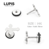 クロスラブレットスタッドボディピアス  | LUPIS | 詳細画像4 