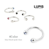 ダブルジュエルサーキュルボディピアス | LUPIS | 詳細画像3 