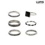 6デザイン シルバー リングセット | LUPIS | 詳細画像2 