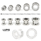 【6G～00G】パヴェフレッシュトンネルボディピアス | LUPIS | 詳細画像2 