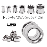 【6G~12mm】ダブルフレアアイレットボディピアス | LUPIS | 詳細画像1