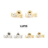 LOVE文字ストーンピアス 【ピアス アクセサリー | LUPIS | 詳細画像2