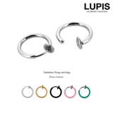 ステンレスフープイヤリング | LUPIS | 詳細画像1 