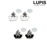 プチクラウンストーンマグネットピアス【磁石ピアス】 | LUPIS | 詳細画像3 