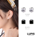 スクエアカットマグネットピアス【磁石ピアス】 | LUPIS | 詳細画像3 