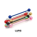 【14G】カラーロングストレートバーベルボディピアス | LUPIS | 詳細画像6 