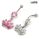 ウイングクラウンバナナバーベルボディピアス へそピアス | LUPIS | 詳細画像2 
