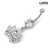 ウイングクラウンバナナバーベルボディピアス へそピアス | LUPIS | 詳細画像3 