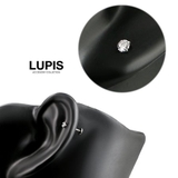 クリアジルコニアラブレットスタッドボディピアス   | LUPIS | 詳細画像4 