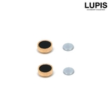 ブラックサークル＆スクエアマグネットピアス  | LUPIS | 詳細画像2 