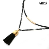 2連タッセルチョーカーネックレス チョーカー ネックレス | LUPIS | 詳細画像3 
