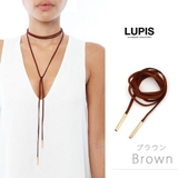 ゴールドポイントスエードチョーカーネックレス | LUPIS | 詳細画像4 