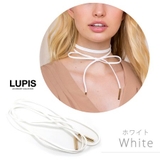 ゴールドポイントスエードチョーカーネックレス | LUPIS | 詳細画像5 