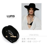 ゴールドポイントスエードチョーカーネックレス | LUPIS | 詳細画像6 