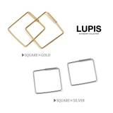 シンプルワイヤー フレームピアス | LUPIS | 詳細画像2 