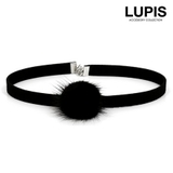 ブラック | ファーチョーカーネックレス | LUPIS