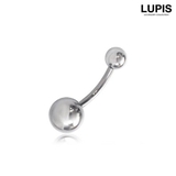 スタンダードシルバーバナナバーベルボディピアス へそピアス | LUPIS | 詳細画像2 