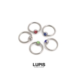 カラージュエルキャプティブビーズリングボディピアス | LUPIS | 詳細画像5