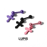 【16G・18G】クロスチャームストレートバーベルボディピアス | LUPIS | 詳細画像2