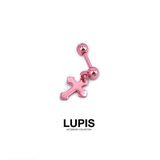 【16G・18G】クロスチャームストレートバーベルボディピアス | LUPIS | 詳細画像3